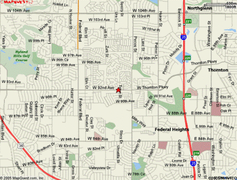 Directions / Map to Holidays Hills Ballroom